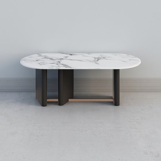 Urban Marble Coffee Table 3D model