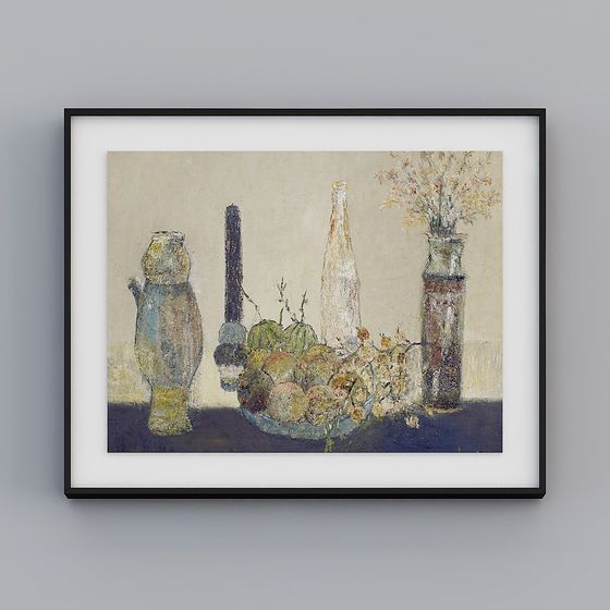 Vintage Still Life 3D model