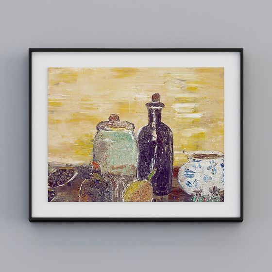 Low Poly Still Life 3D Model Design