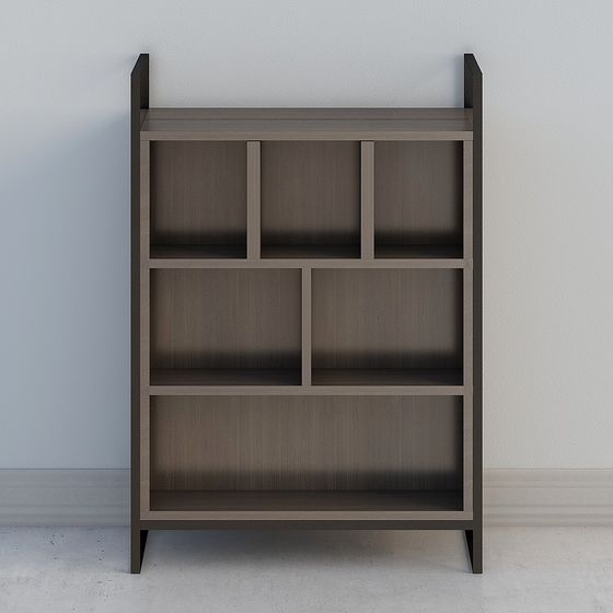 Urban Shelf 3D model - Modern Minimalist Design