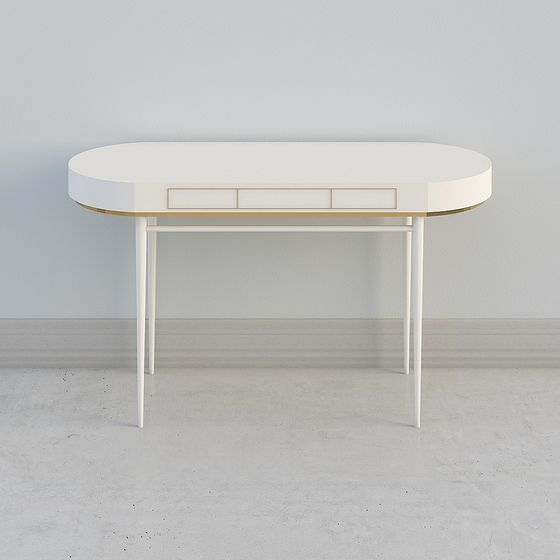 Elegant Desk 3D Model for Modern Interiors