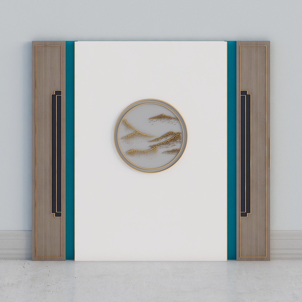 Sofa wall background wall