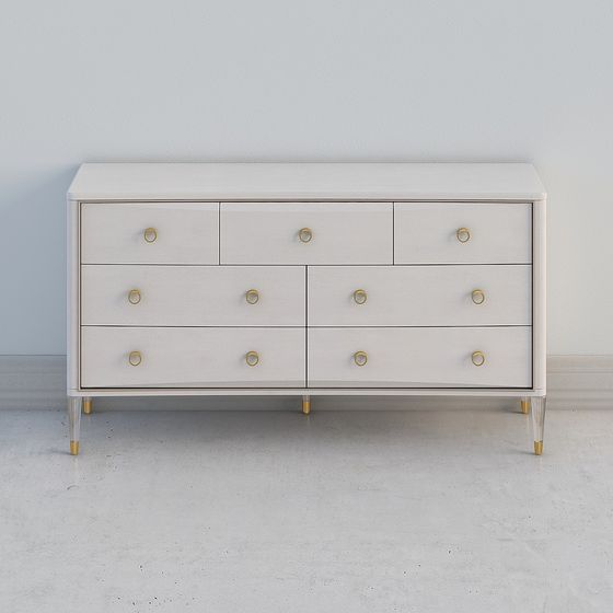 Luxe Dresser 3D model