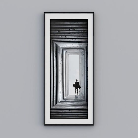 Futuristic Corridor 3D model for Creative Projects