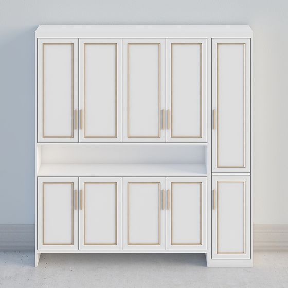 Urban Storage Cabinet 3D model