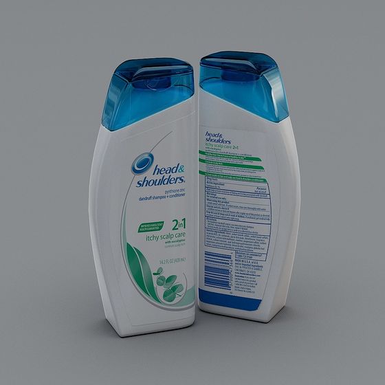 Head & Shoulders 2-in-1 Itchy Scalp Care Shampoo + Conditioner 3D model