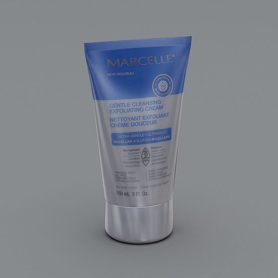 Marcelle Gentle Exfoliating Cleanser 3D model