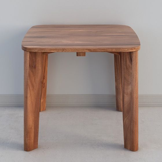 Stylish Urban Corner Side Table 3D model