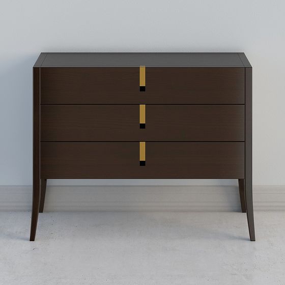Mid-Century Modern Dresser 3D model