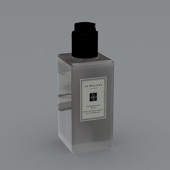 Stylish Jo Malone Lotion Bottle 3D Model