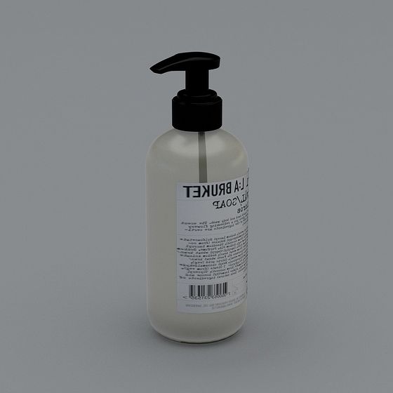 Minimalist Liquid Soap Dispenser 3D model