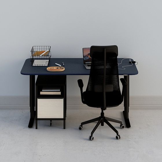 Urban Workspace 3D model for Modern Offices