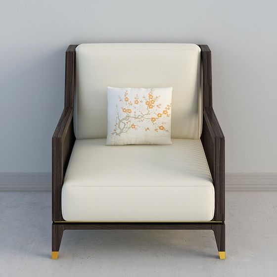 Urban Comfort Armchair 3D model