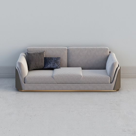 Urban Comfort 3D model Sofa for Modern Interiors