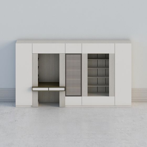 Tủ sách Eiffel phong cách công nghiệp - Gỗ sồi sang trọng PWMA0121