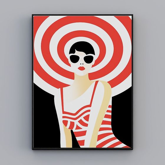 Neon Mirage 3D model