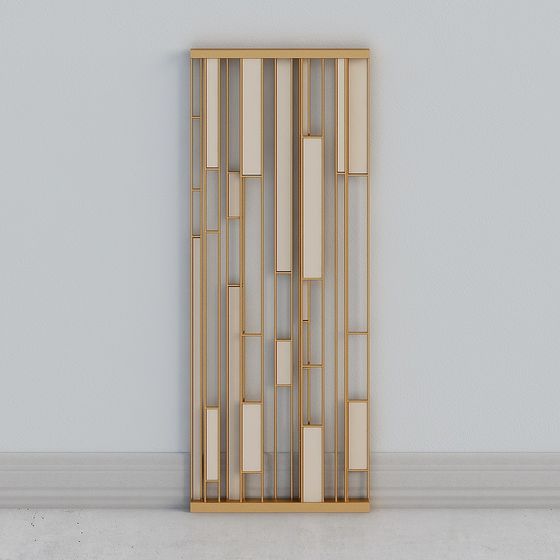 Abstract Metal Screen 3D model