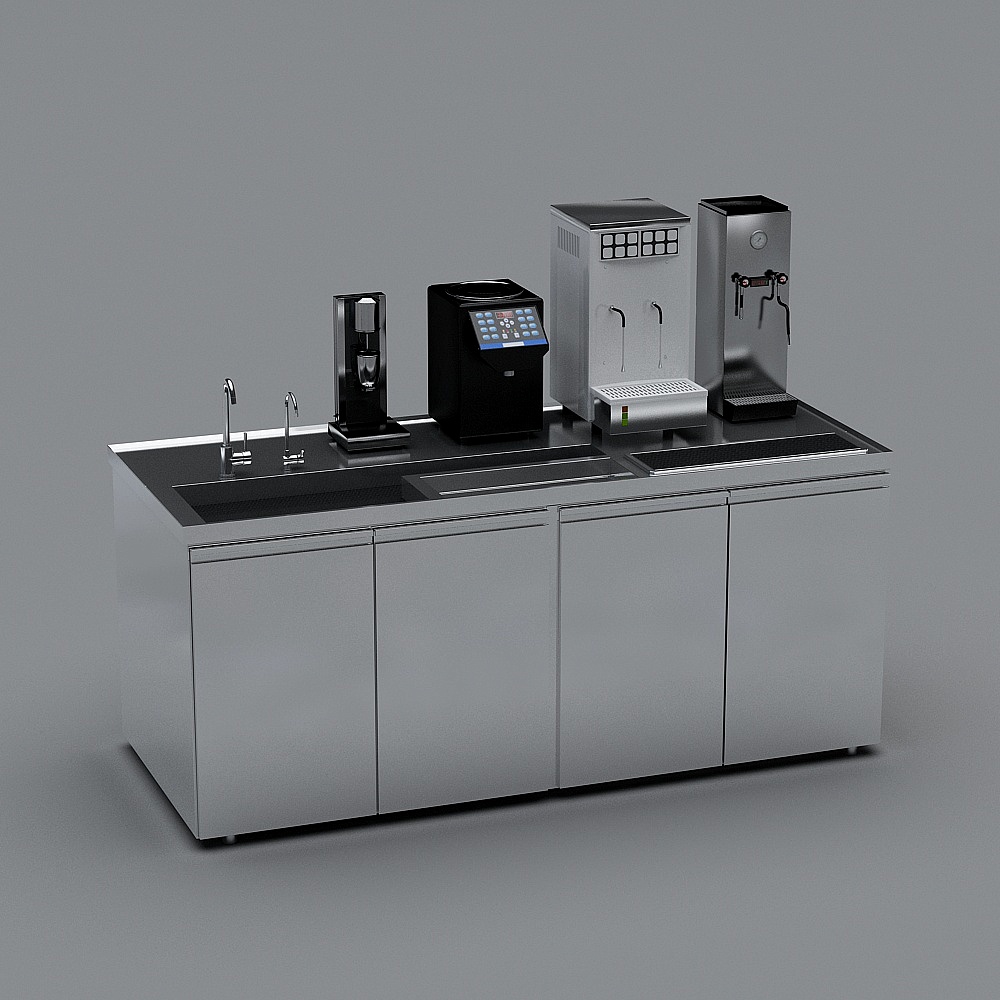 Équipement de fabrication de thé au lait moderne