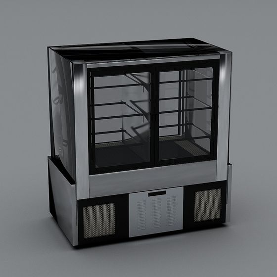 Futuristic Display Cabinet 3D model