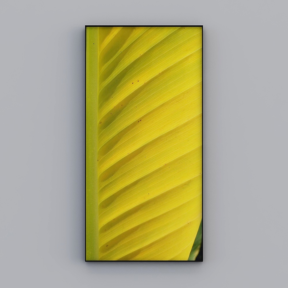 Vibrant Tropical Leaf 3D model