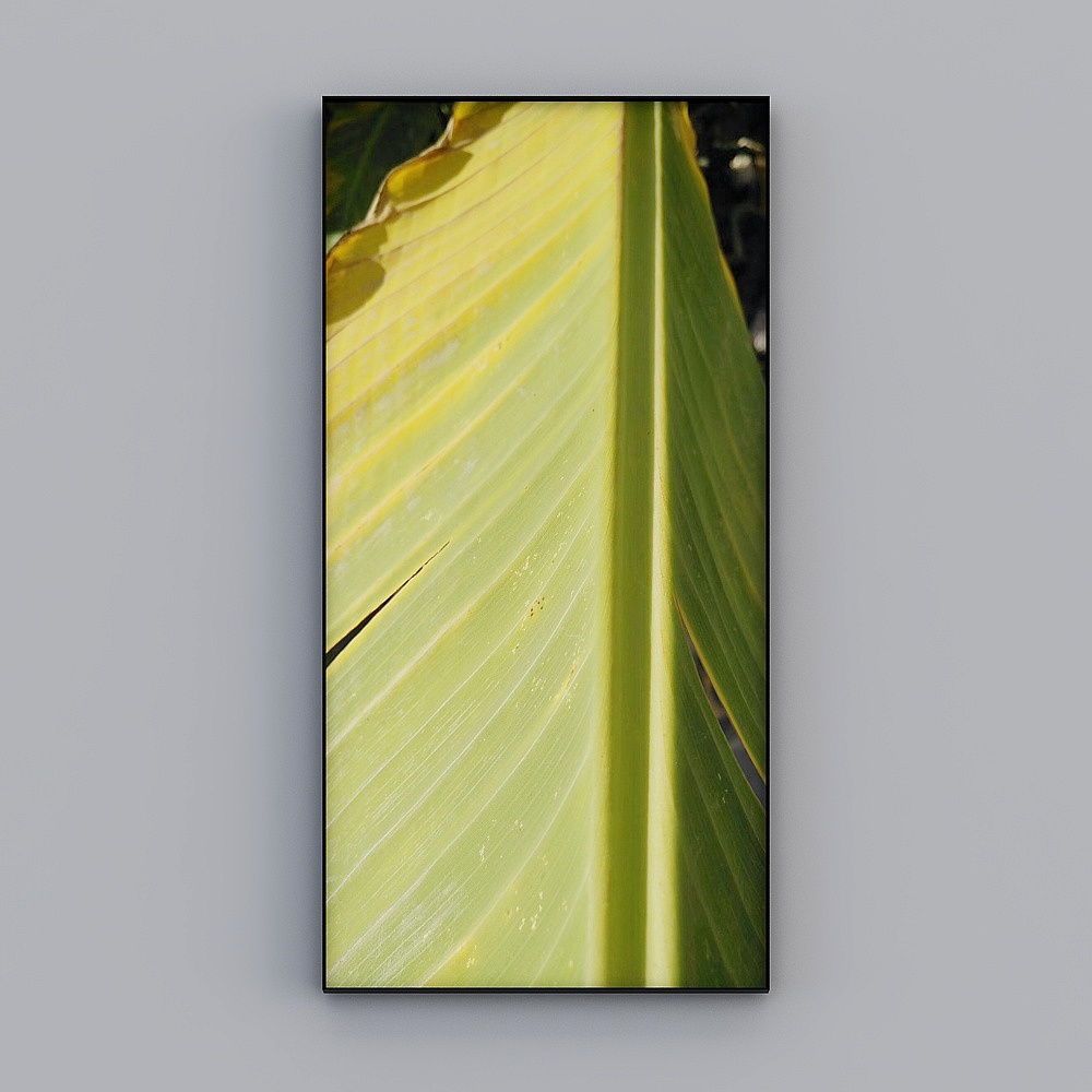 Vibrant Tropical Leaf 3D model