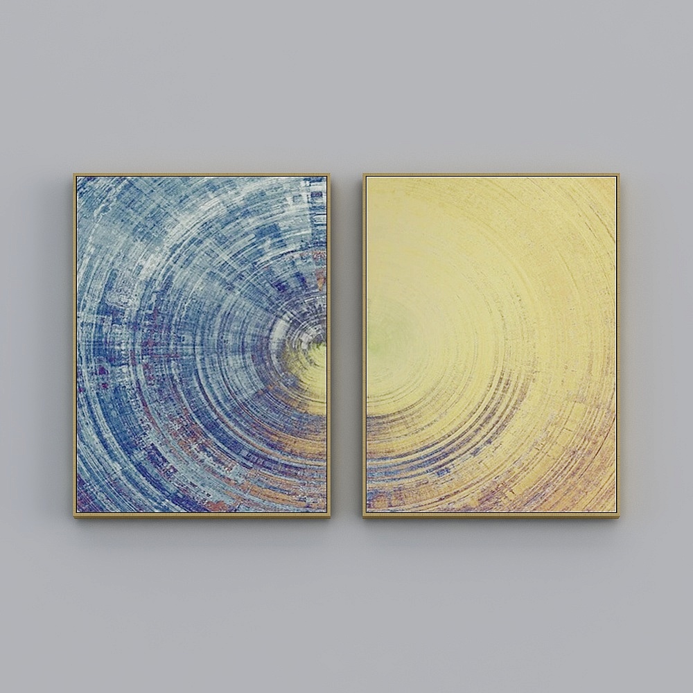 С учетом всей квартиры с картиной - живопись в гостиной - двойная ссылка - минималистский круг года