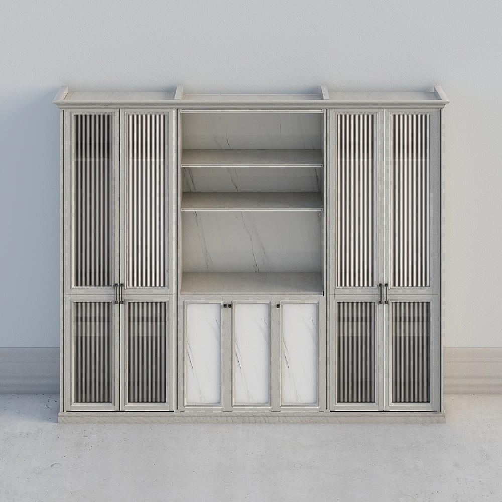 Armadio George Manor Stile Minimalista Americano - Quercia Elegante PWMD0067-1