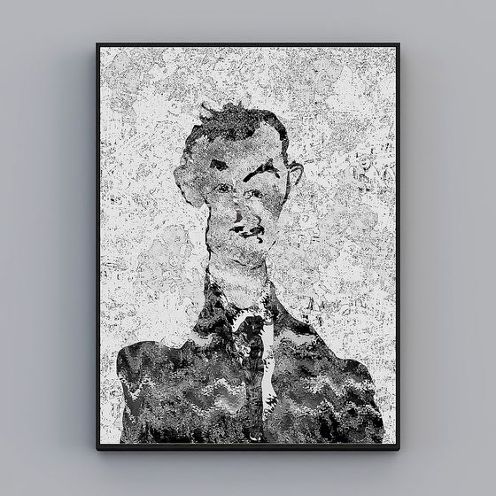 Abstract Portrait 3D model