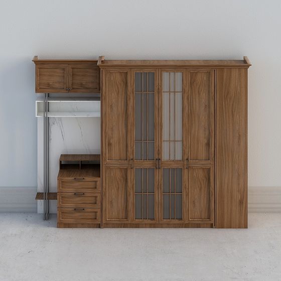 Urban Storage Cabinet 3D model