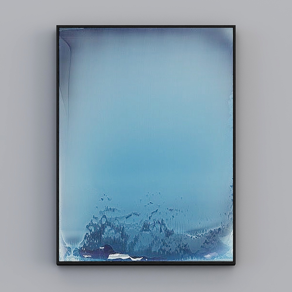 絵画付きの礼儀フルハウス - 玄関絵画 - ミニマリストカラーシリーズII