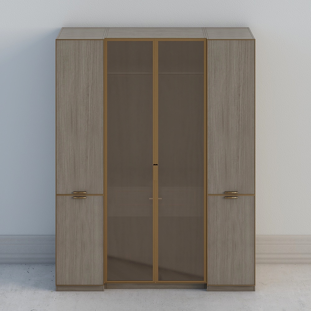 Cloud Jubilee Master Wardrobe New Chinese Style - Alaska Oak PWMG0139