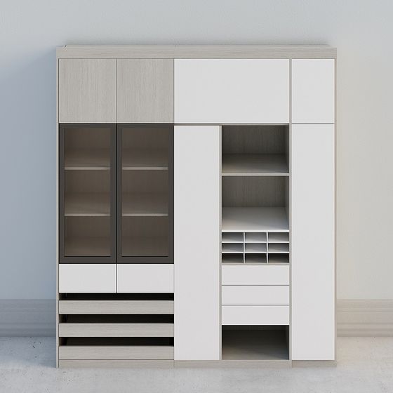 Urban Storage Cabinet 3D model