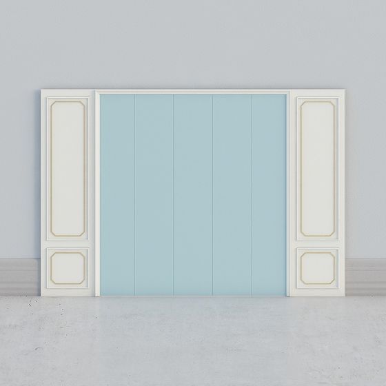 Elegant Frame 3D model with Modern and Classic Elements