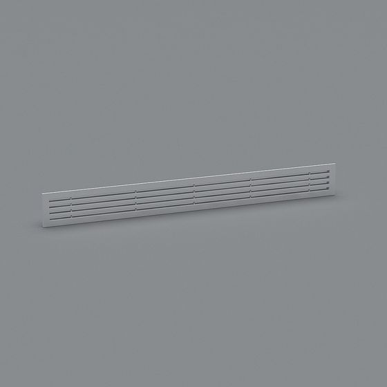 Minimalist Vent 3D model for Modern Interiors