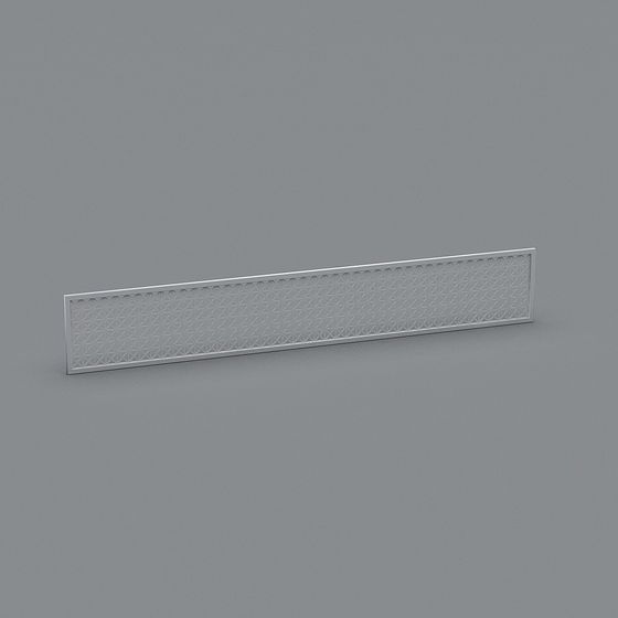 Unique Low-Poly Wall Panel 3D model