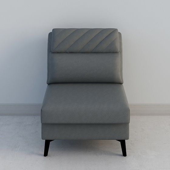 Urban Sofa Low-Poly 3D model