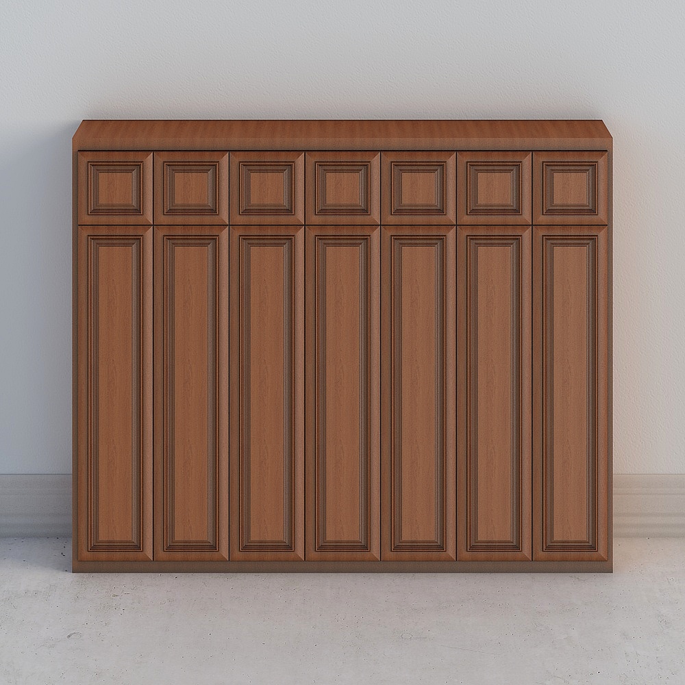 Vintage Storage Cabinet 3D model