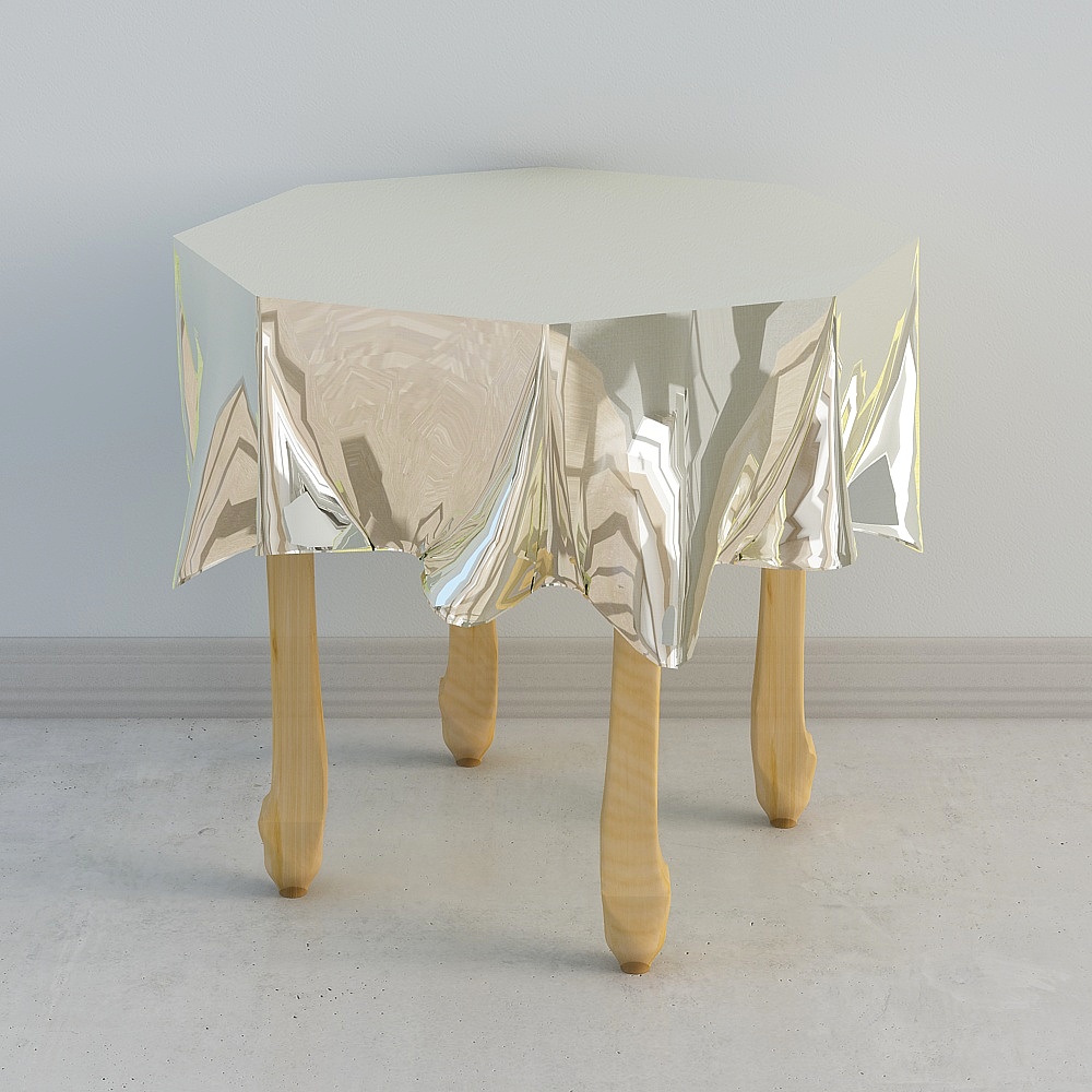 Origami Art Table 3D model