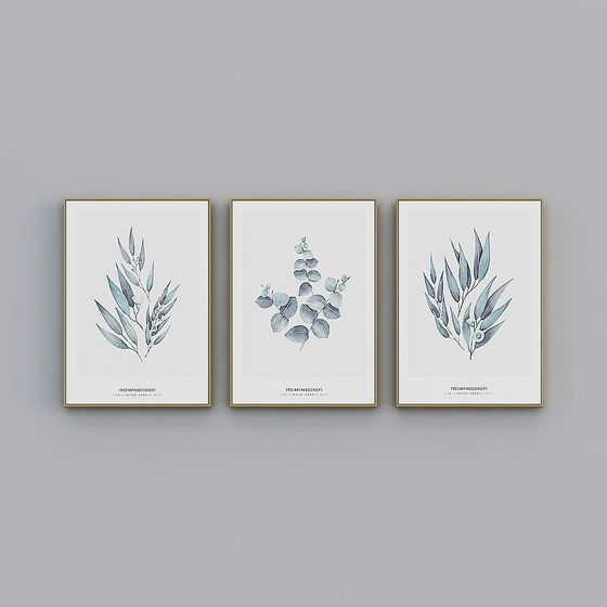 Nature's Melody Low Poly 3D Model