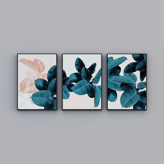 Nature's Melody Low-Poly 3D Model