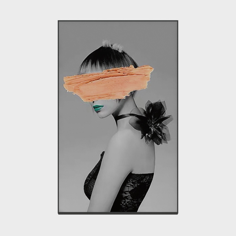 Abstract Female 3D Model with Unique Aesthetics