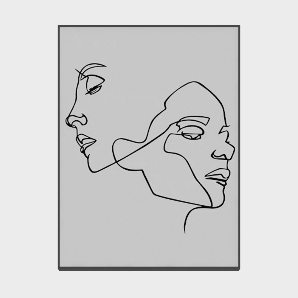 Dual Face Contour 3D model