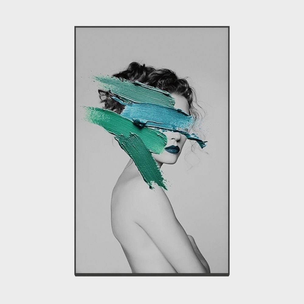 Roshan - Modern Wind - Living Room Bedroom Hyunguan Decorative Painting - Light luxury beauty hanging painting