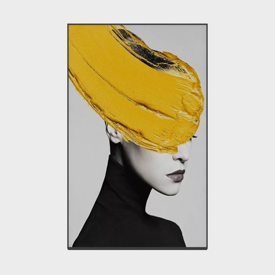 Abstract Art Headscarf 3D Model