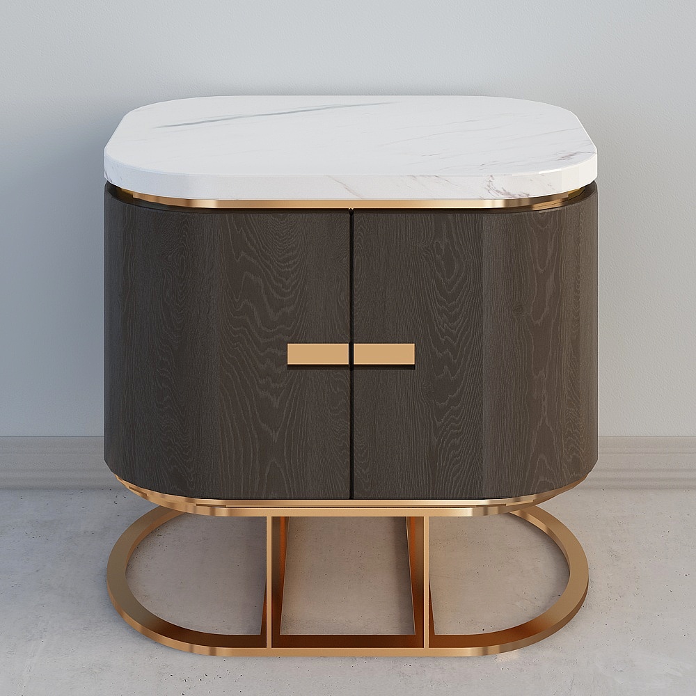 Elegant Nightstand 3D model