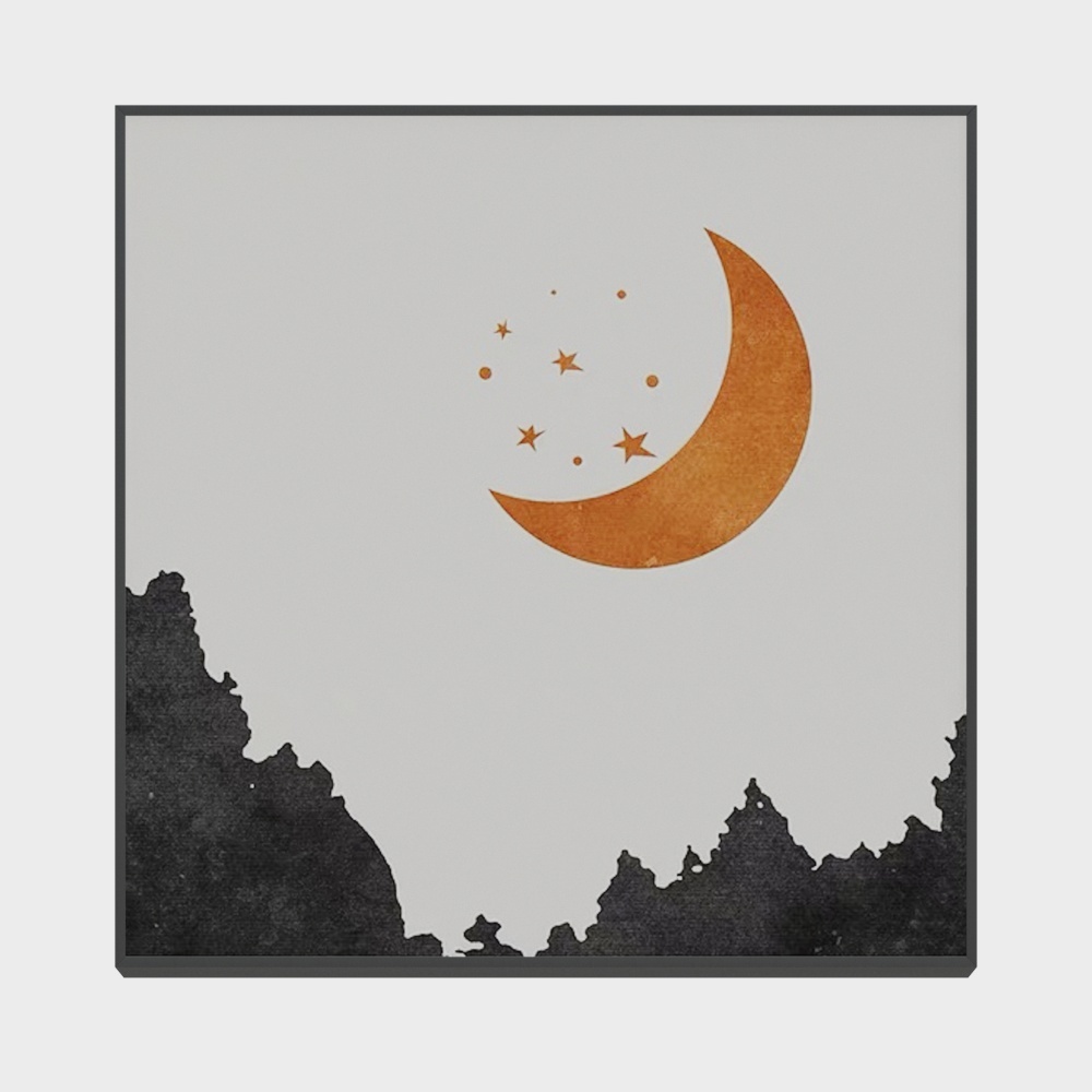 Рошан - Современный ветер - Живопись для гостиной и спальни - Любовник звездного света