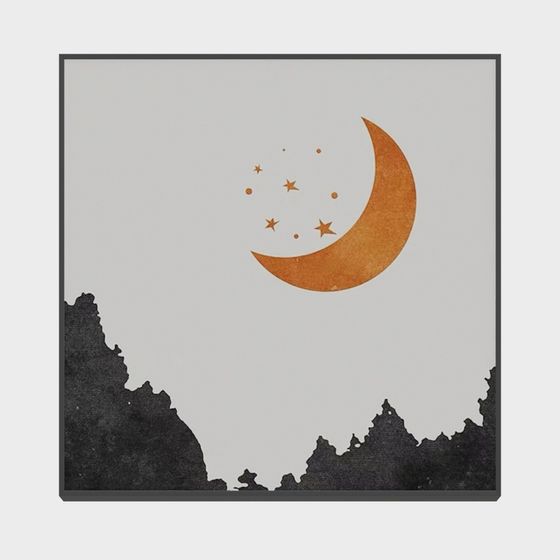 Рошан - Современный ветер - Живопись для гостиной и спальни - Любовник звездного света