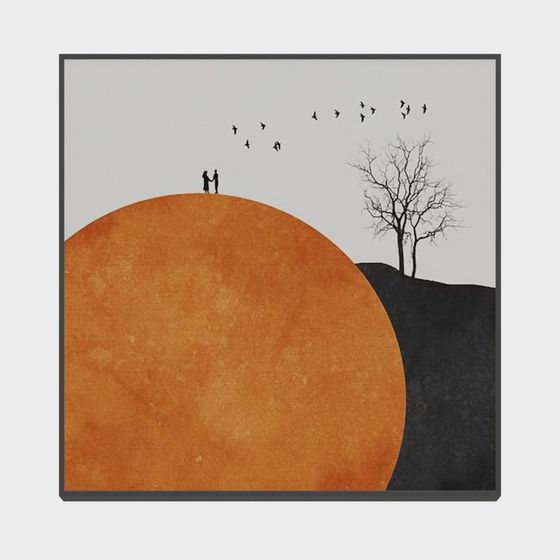 Sunset Love 3D model