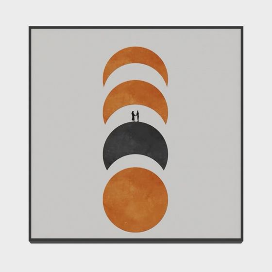 Moonlit Love 3D model