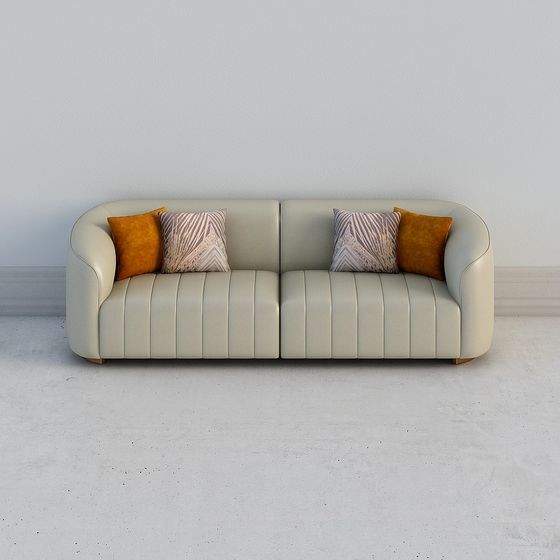 Urban Comfort Sofa 3D model for Modern Spaces